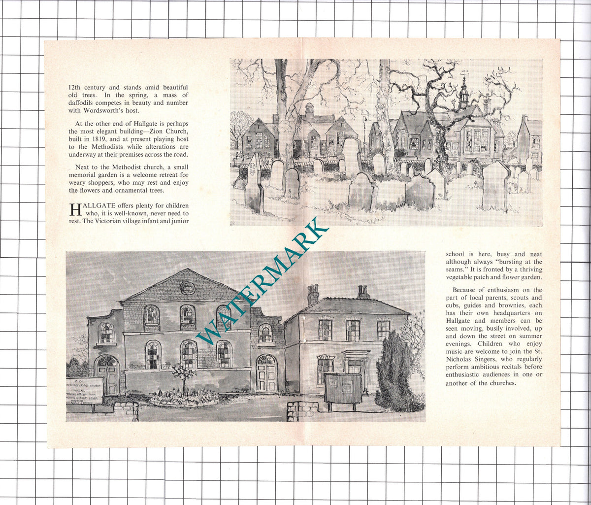 Cottingham Yorkshire Stan Brown Butcher King William IV - 1977 Pullout Article