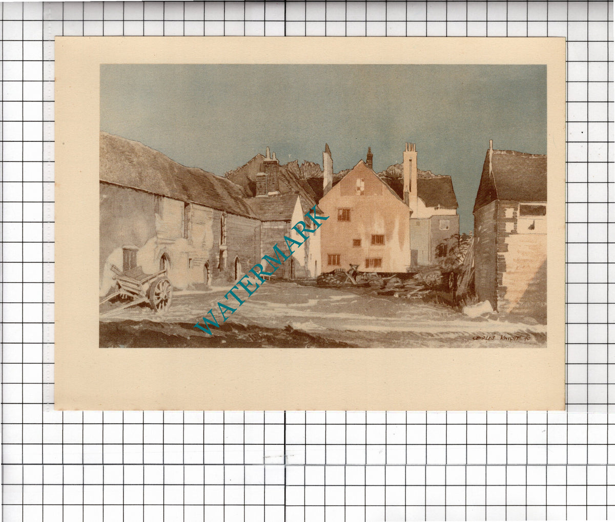 Hangleton Manor Portslade Sussex Charles Knight - c.1949 Clipping / Print