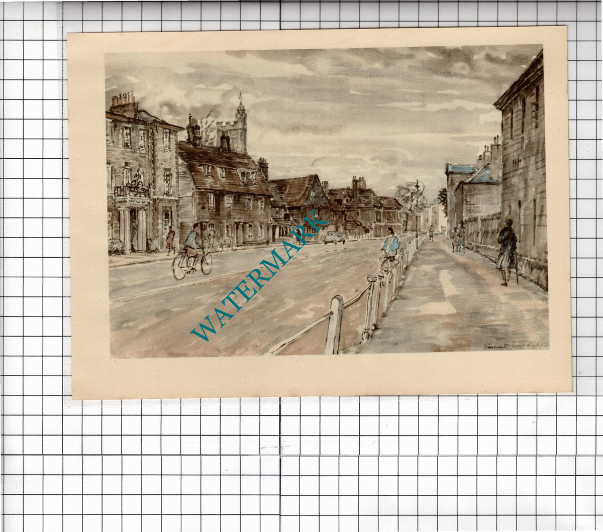 Sevenoaks Kent Vincent Lines - c.1949 Clipping / Print