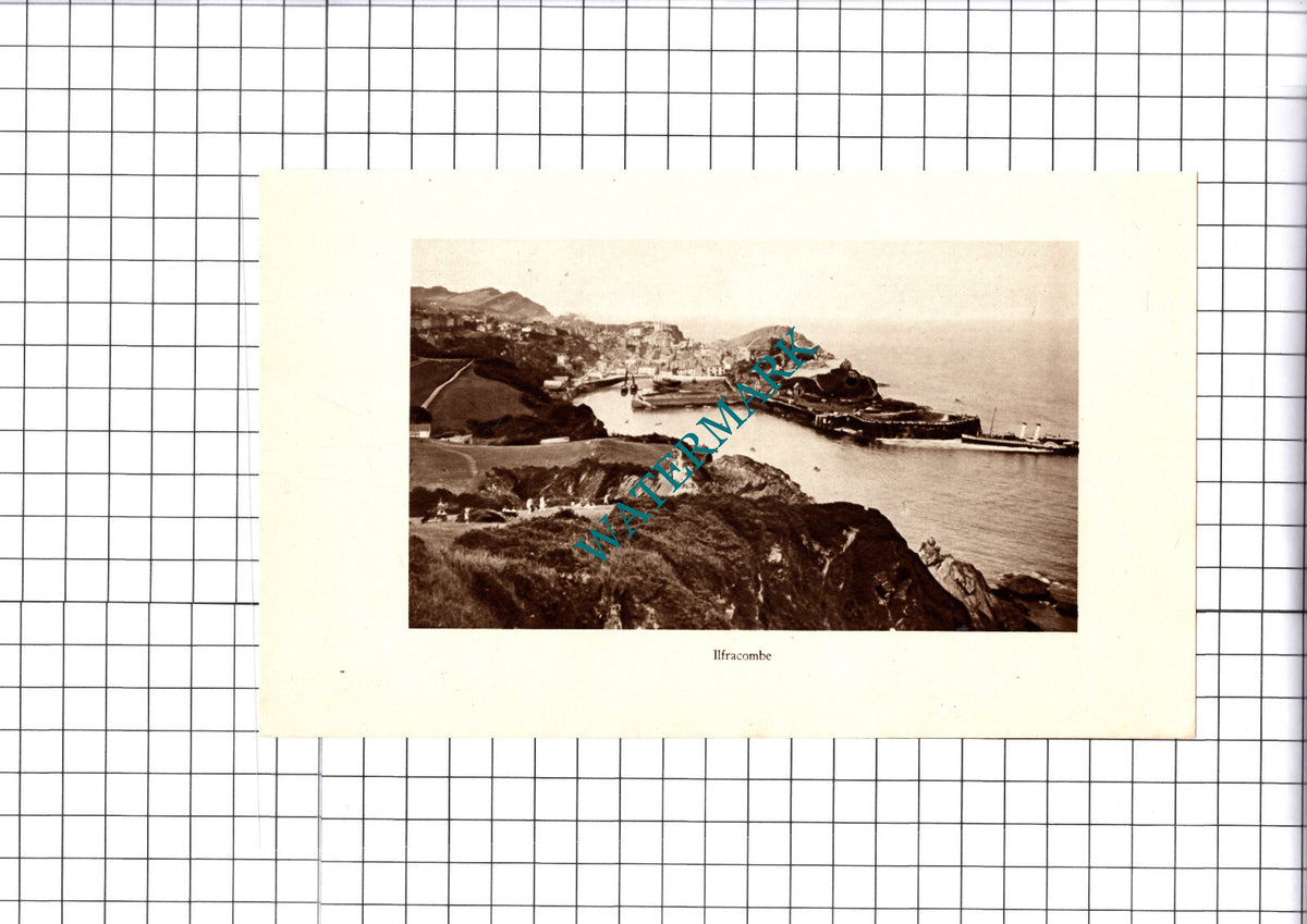 Ilfracombe Devon - 1930 Cutting / Print