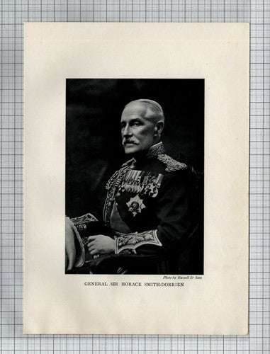General Sir Horace Smith-Dorrien  - c.1920s Book Print