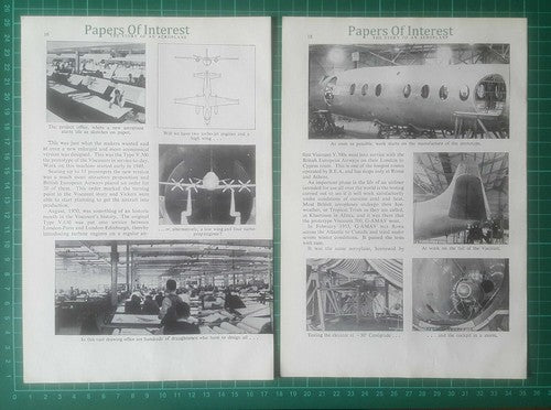 Vickers Viscount Aeroplane  - 1968 Article