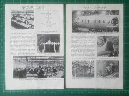 Vickers Viscount Aeroplane  - 1968 Article