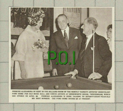 Variety Artistes Benevolent Home Brinsworth House Twickenham Bert Norman  - 1961