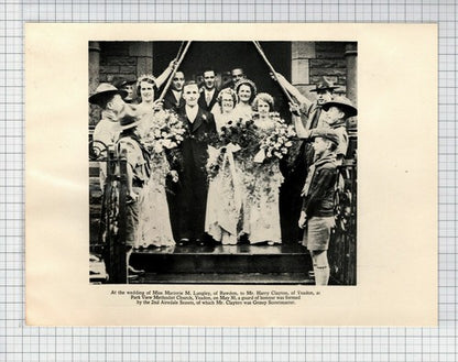 Marjorie Langley Rawdon Harry Clayton / Harold Wood Nona Thompson Horsforth 1936