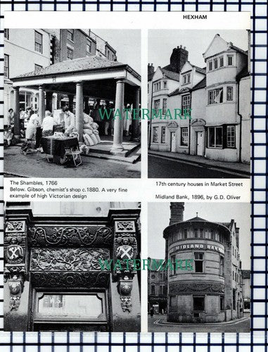 (7568) Morpeth  / Hexham  - c.1969 Cutting