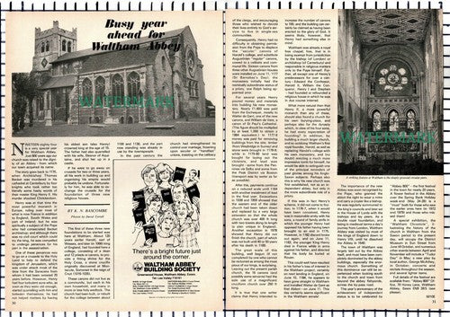 Waltham Abbey Essex  - 1984 Article