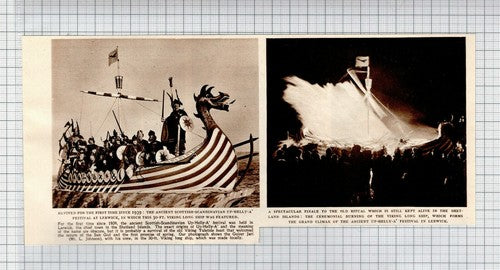 Lerwick Shetland Isles Mr L Johnson   - 1949 News Clipping