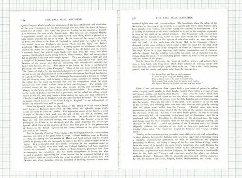 Bombay  India GW Forrest Girgamu  - 1897 Article
