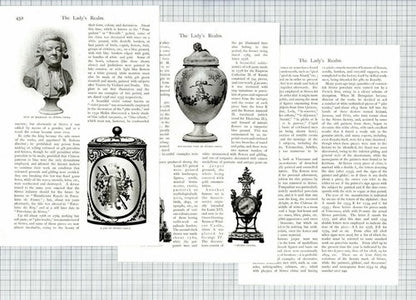 (6343) M E Steedman  Sevres China  -  c.1905 ARTICLE