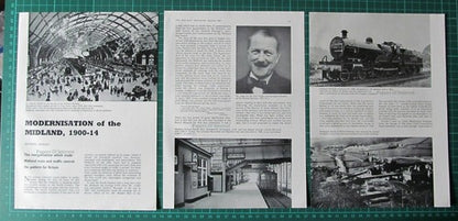 The Midland Railway St Pancras Granet Paget Heysham Ambergate -  1964 Article