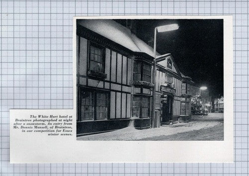 (5178) The White Hart Hotel Braintree Essex  Dennis Mansell - 1963 Clip