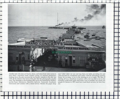 Clacton Pier / Margate Jetty - Sunbeam Yacht -  Book Print