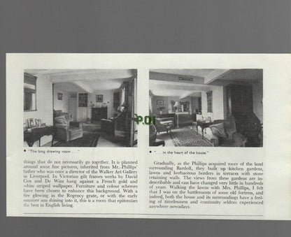 Bardolf Waddington Lincolnshire Mr & Mrs J L E Phillips  - 1967 Article