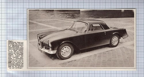 (5262) Facellia Car  -  1961 Paper Cutting
