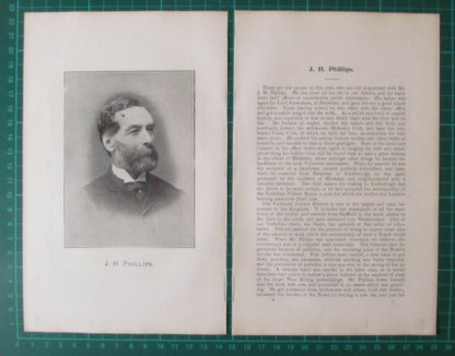 (6091) Mr J H Phillips Helmsley Club Costa Scarborough Yorkshire - 1901 Article
