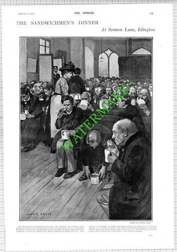 Sermon Lane Mission Liverpool Road Islington Dix-Lewis Cooksey - 1903 News Page