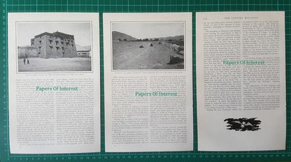 (6861) Lhasa Tibet China W Woodville Rockhill Ushe Narzunof - 1903 Article