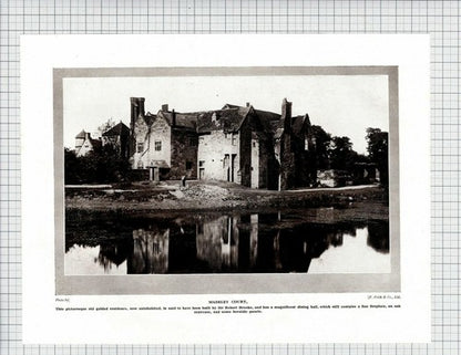Madeley Court / Beobridge Grange Shropshire - c.1930s Book Print