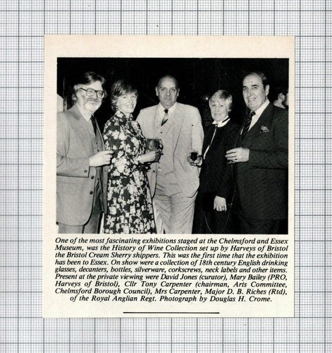 Chelmsford & Essex Museum David Jones Mary Bailey Riches Carpenter 1983 Clipping