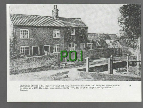(5198) Gringley On The Hill Cottages  - Cutting