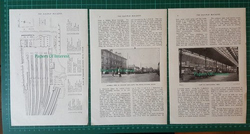 Hull Paragon Railway Station Mr R Ritchie   - 1930 Article