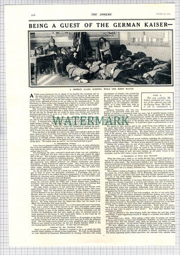 Irwin S Cobb  Wartime Account  World War One  WW1 - 1915 Article (Both Parts)