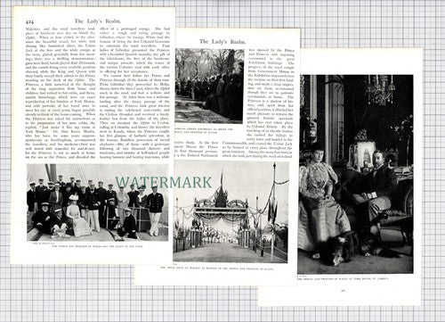 The Princess Of Wales The OPHIR York House St James's -  c.1900  Article