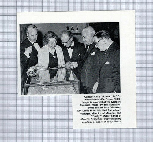 (5455) Marconi Factory Model Chris Vlotman Leslie Hunt Neil Sutherland  - 1970
