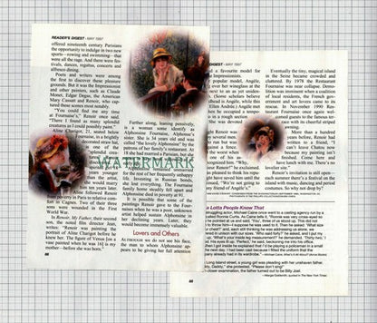 (8541) Renoir Luncheon Of The Boating Party Story - 1997 Article