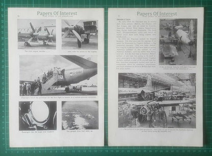 Vickers Viscount Aeroplane  - 1968 Article