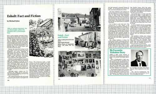 Esholt Yorkshire Emmerdale Farm John A Ives  - 1989 Article