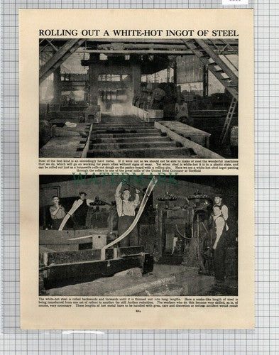 (8566) United Steel Company Sheffield  - c.1950s