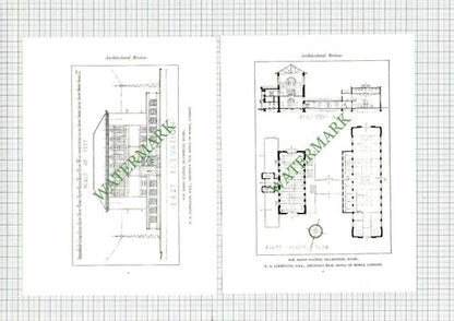 Hillmorton Rugby HM Radio Station F A Llewellyn Architect -  c.1927 Book Prints