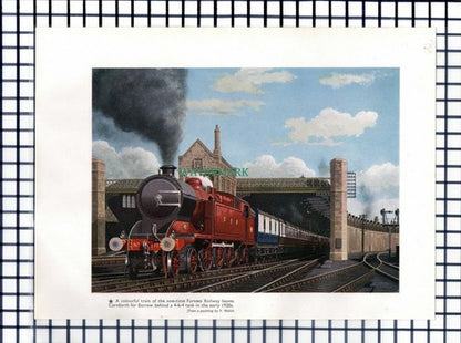 (1921) Furness Railway Carnforth Great Central No 1169 Faringdon Woodhead Tunnel