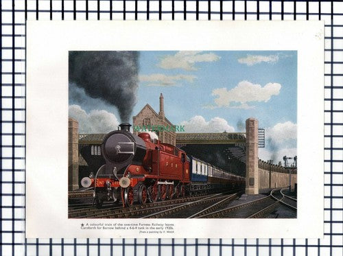 (1921) Furness Railway Carnforth Great Central No 1169 Faringdon Woodhead Tunnel