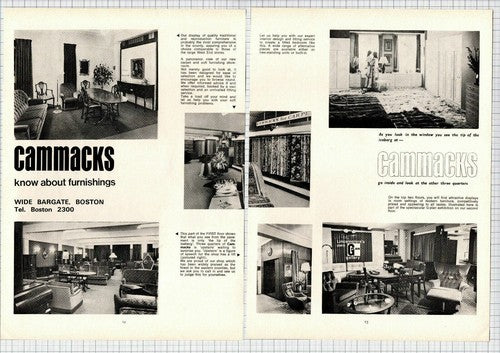 Cammacks Boston Lincolnshire Advert  - 1974 Cutting / Print
