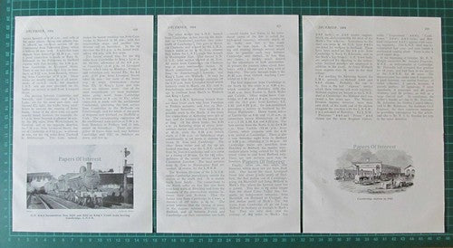 Cambridge Railway Centre SPW Corbett - 1934 Article