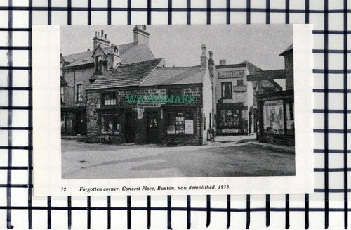 C7263) Concert Place Buxton  - c.1960s SMALL Cutting