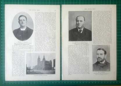 Liverpool Aked Rev Madden St Luke's Church Edward Evans - 1896 Article