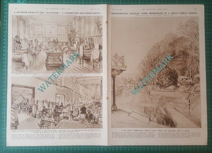 Marlborough College Wiltshire - 1948 Article