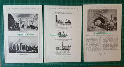 (6006) The Liverpool & Manchester Railway   - 1930 Article