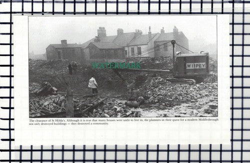 C7286) St Hilda's Middlesbrough  - Cutting