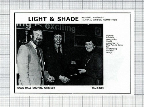 Light & Shade Window  Grimsby Pamela Eaton- 1979 Clipping