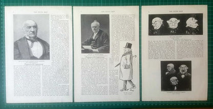 Mr William Gladstone Hawarden Castle Rev J Guinness Rogers - 1896 Article