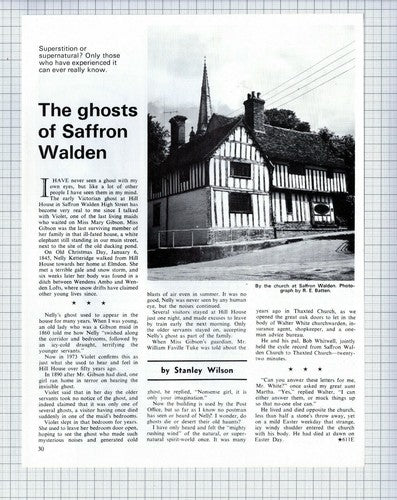 (5562) Hill House Saffron Walden High Street Mary Gibson Nelly Ketteridge - 1973