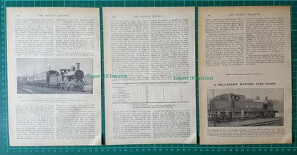 (6668) The Midland London North Western Railways In Wales - 1917 Article
