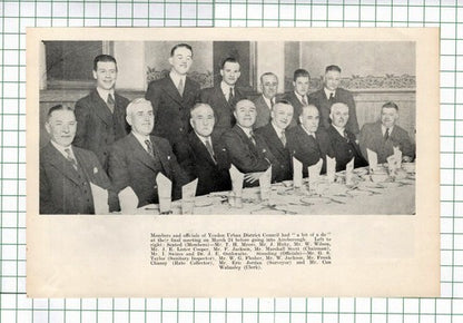 Park View Methodist Church Yeadon Council Huby Swires Chaney Con Walmsley - 1937