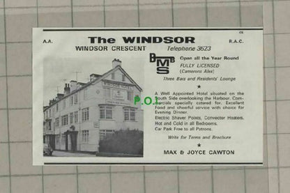 C2015) Bridlington Pendennis Hotel Wytcherley / The Windsor Cawton - 1973 Clip