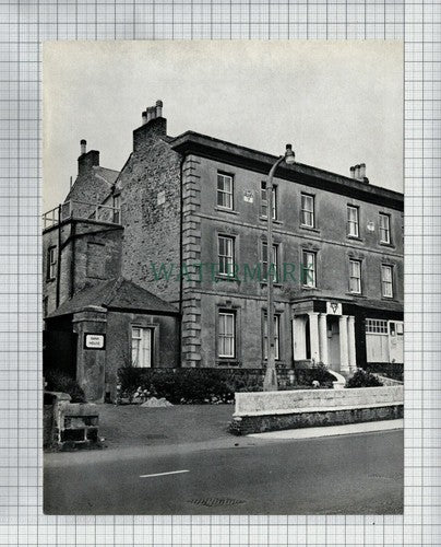 FALMOUTH BANK HOUSE - c.1962 Print / Cutting